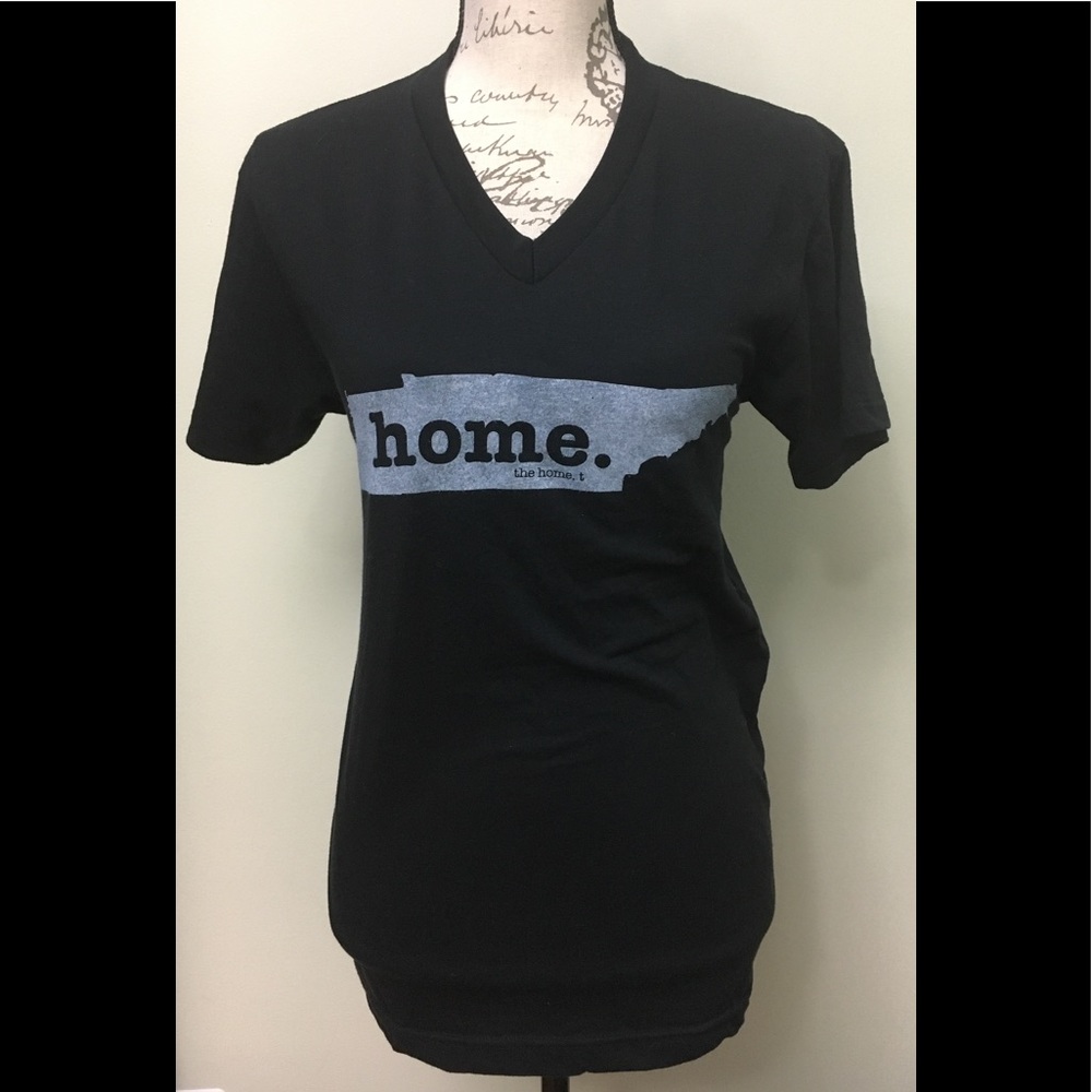 Tennessee Home State V Neck T Shirt